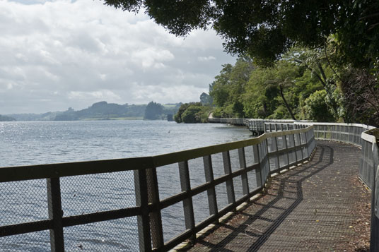 Cambridge - Waikato River Connection am Lake Carapiro