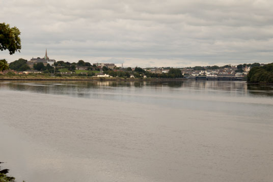 Derry am Foyle River