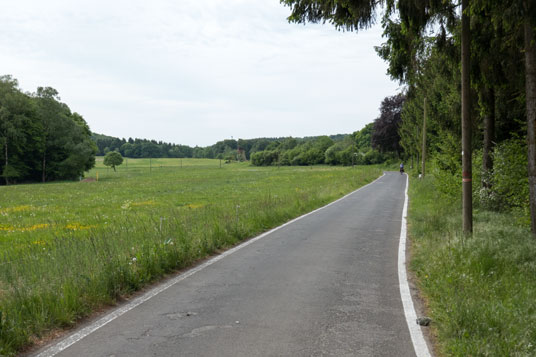Limes-Radweg auf der K1 bei Weierhof, 8,2 km ab Start