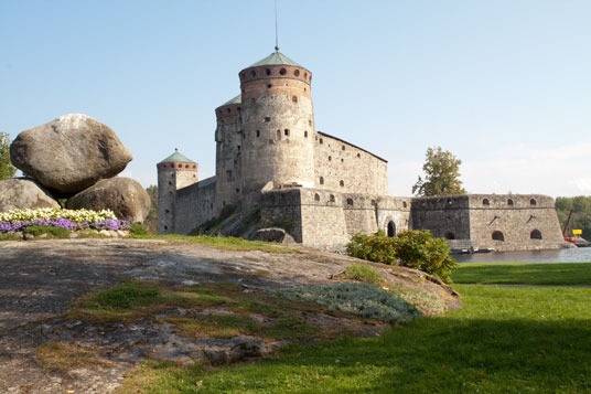 Burg in Savonlinna, Finnland