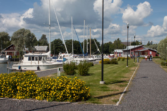 Hafen von Ingå, Finnland