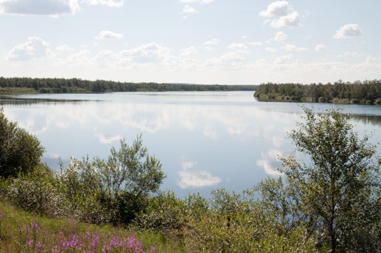 Muonio Älv, Finnland