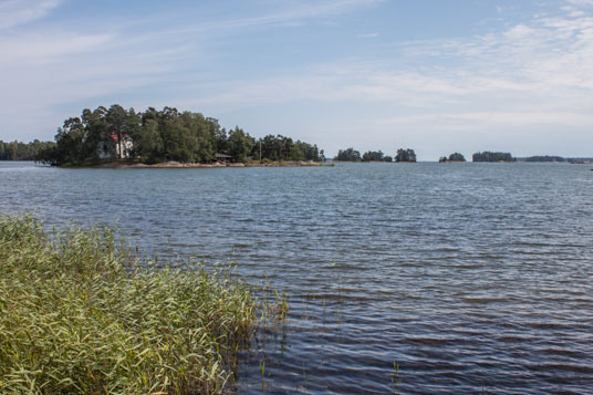 Inseln in der Ostsee bei Notudden, Finnland