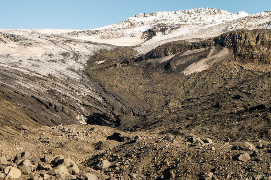 Bild: Der Eingang in die Eishöhle unter dem Vatnajökull