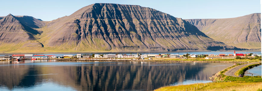 Flateyri am Önundarfjörður