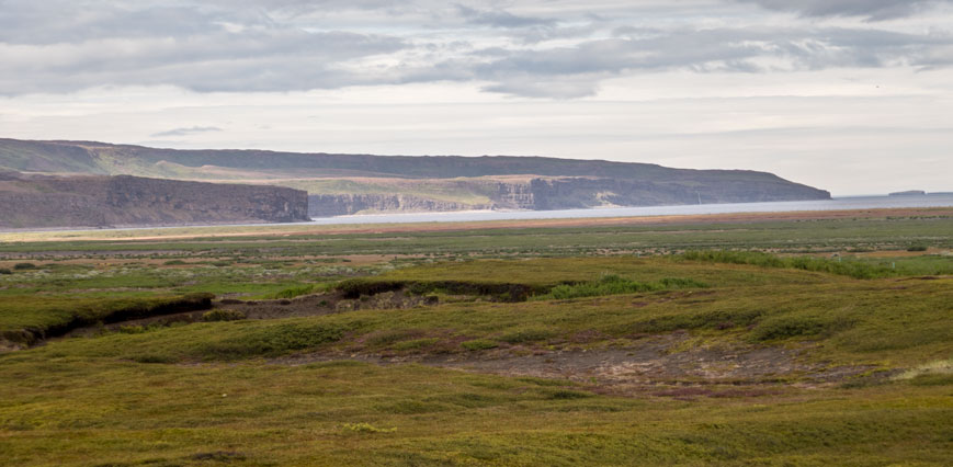 Bild: Ostseite der Halbinsel Tjörnes