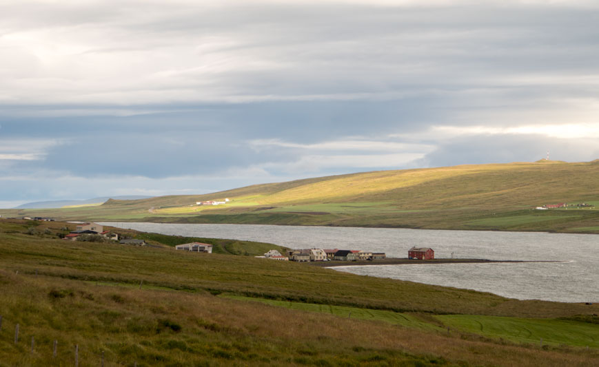Borðeyri am Hrutafjörður