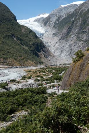 Fußweg zum Franz Josef Glacier