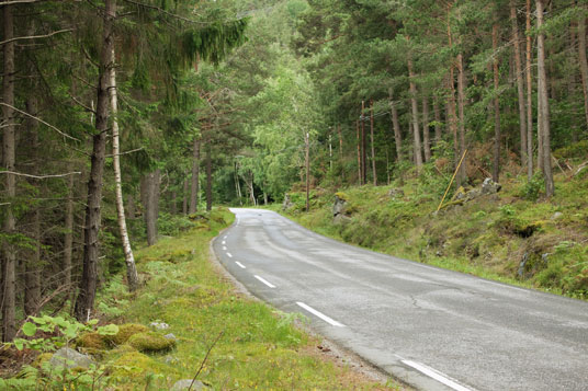 Straße 55, Norwegen