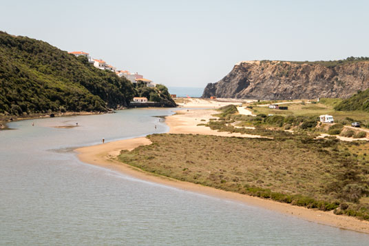 Mündung des Rio Seixe