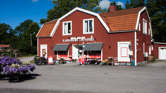 Lebensmittelgeschäft in Blankaholm, Schweden