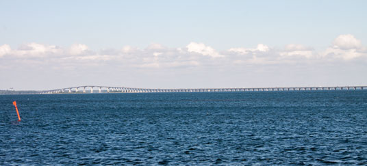 Brücke von Öland nach Kalmar, Schweden
