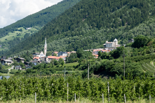 Tschengis im Etschtal, 365 km ab Donauwörth